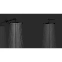 Wenko Regenduschkopf Ultimate Shower Schwarz/Grau Ø 25 Cm -Badezimmerbedarf Geschäft 903630 1068 09
