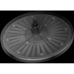 Wenko Regenduschkopf Ultimate Shower Schwarz/Grau Ø 25 Cm -Badezimmerbedarf Geschäft 903630 1068 11