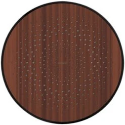 Wenko Regenduschkopf Watersaving Wood Ø 22,5 Cm -Badezimmerbedarf Geschäft 903683 1068 08