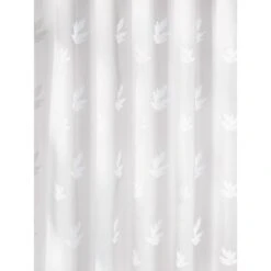 OBI Duschvorhang Candaiß 180 Cm X 200 Cm Schneeweiß