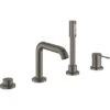 Grohe Einhand-Wannenkombination 4-Loch Essence Hard Graphite Gebürstet 2 Grohe Einhand-Wannenkombination 4-Loch Essence Hard Graphite Gebürstet -Badezimmerbedarf Geschäft 964489 4520 19578AL1