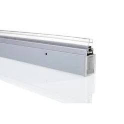 Hüppe Ergänzungs-Set Nische Design Elegance 200 Cm Silber Matt