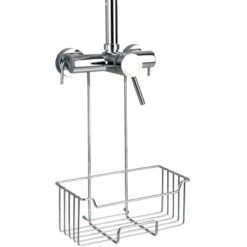 Wenko Duschcaddy Milo Edelstahl -Badezimmerbedarf Geschäft 99100 sb freisteller de 05