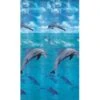 OBI Duschvorhang Dolphin Multicolor 180 Cm X 200 Cm