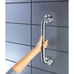 Ridder Badewannengriff 45 Cm Edelstahl Bis 110 Kg Traglast Matt -Badezimmerbedarf Geschäft er Wannengriff Edelstahl 2 1