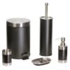 Badaccessoires-Set Schwarz 5-teilig 2 Badaccessoires-Set Schwarz 5-teilig -Badezimmerbedarf Geschäft essoiresset schwarz 5tlg 1