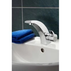 Schütte Waschtischarmatur Panama Chrom -Badezimmerbedarf Geschäft htischarmaturpanamachrom 2